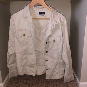 Cream jean jacket
